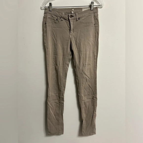 Rag & Bone Light Brown Legging Jeans - Picture 1 of 6